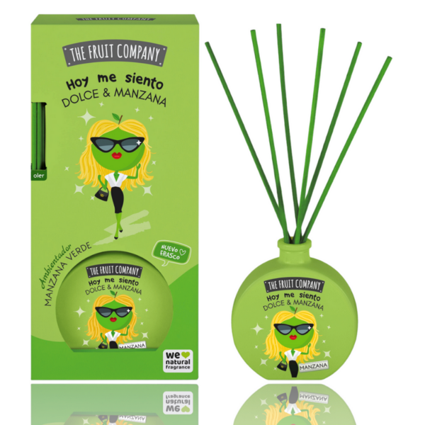 Pack de 12 : Mikado longue durée - Pomme Verte