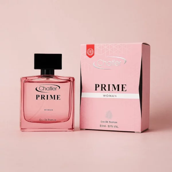 Lot de 5 : Eau de Toilette Femme PRIME WOMAN 100ml – CHATLER