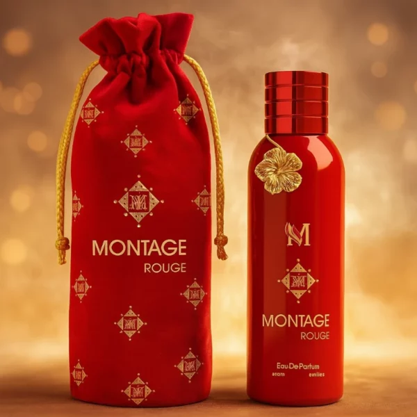 Lot de 5 : Eau de Parfum Femme Montage Rouge 100ml - Mirage