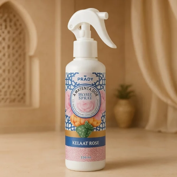 Prady | Spray d'Ambiance Parfum "Kelaat Rose" | 220 ml | x6