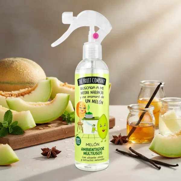 The Fruit Company | Spray désodorisant multi-usage Melon | x6