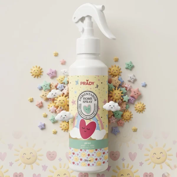 Carton de 12 🧸 Home Spray Prady : La Douceur Infinie du Parfum "Bébé" ✨