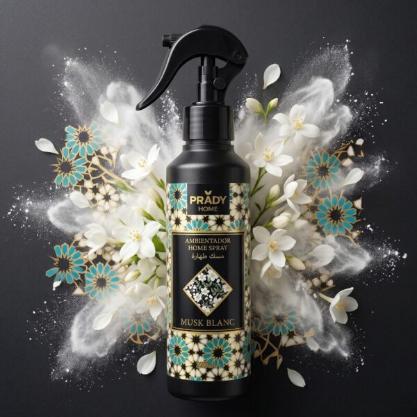Carton de 12 🌙 Home Spray Prady : L'Élégance Orientale du Musc Blanc ✨