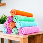 Lot de 24 : Torchons molletonné en Microfibre