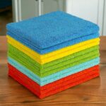 Lot de 12 : Torchons molletonné en Microfibre