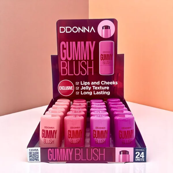 Présentoir de 24 : Gummy Blush - D'Donna