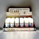 Présentoir de 24 : Glow Liquid Highlighter Glam Collection - D'Donna