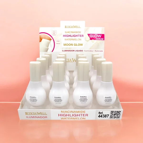 Présentoir de 24 : Illuminateurs Liquides Moon Glow – Leticia Well
