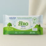 Carton de 12 : Lingettes Bébé Baby Zero - Salustar - 24 Lingettes par Paquet 👶