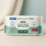 Carton de 12 : Lingettes Corporelles Adultes - Brevia - 60 Lingettes par Paquet 🚿