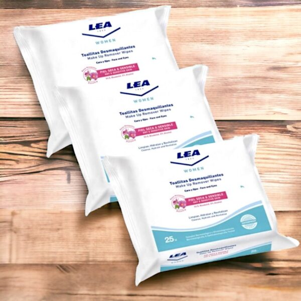 Lot de 24 : Lingettes démaquillantes ROSE MUSQUEE