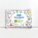 Carton de 12 : Lingettes Humides pour le Visage et les Mains Brevia