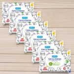 Carton de 24 : Lingettes Humides pour le Visage et les Mains Brevia