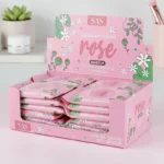 🌹Carton de 24 : Lingettes Démaquillantes SAS Rose 🌹