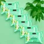Lot de 10 : Paquet de Lingettes nettoyantes 3 en 1 à l'Aloe Vera