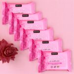 Lot de 10 : Lingettes - Elimine Maquillage et Impuretés - Peaux Sensibles et Sèches