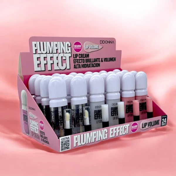 Présentoir de 24 Gloss Effet Volume "Plumping Effect" - D'Donna