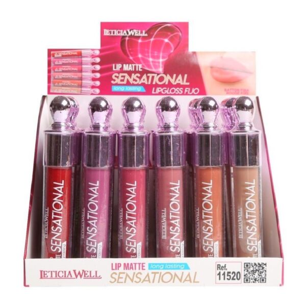 Présentoir de 24 : Gloss Fixe Mat sensationnel