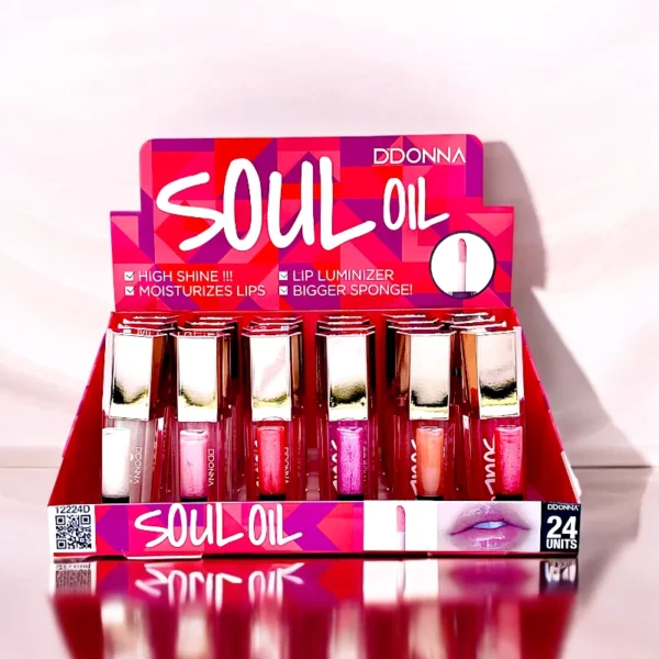 Pack de 24 Gloss à lèvres SOUL OIL - D'Donna
