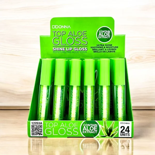 Présentoir de 24 : Gloss TOP ALOE VERA