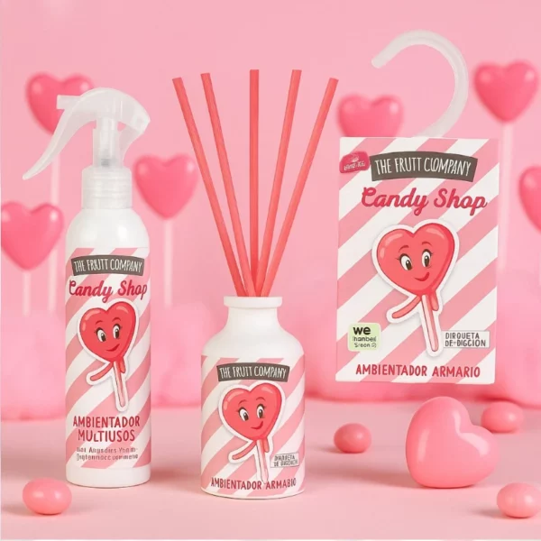 Mélange de 9 : Parfums d’Ambiance Coeur de Sucette -  The Fruit Company