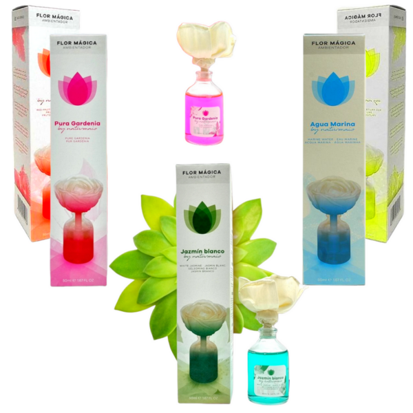 Pack éco – Mélange varié de 10 : Diffuseur de parfum Fleur magique