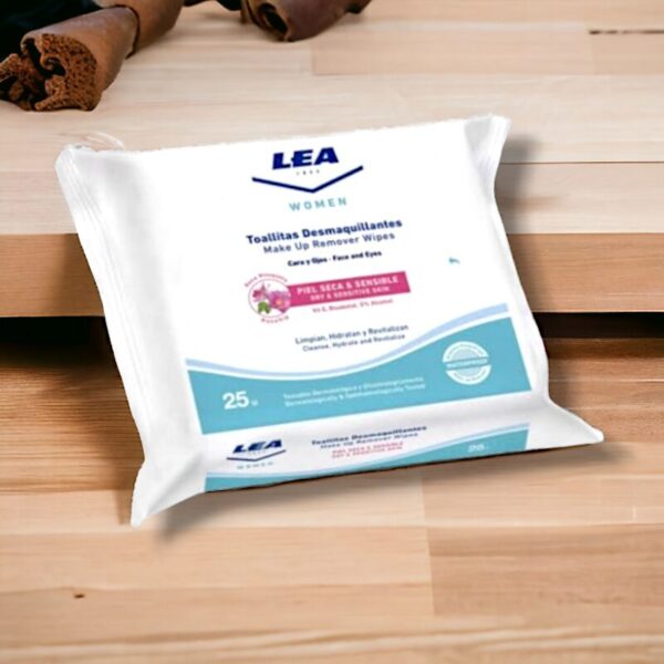 Lot de 12 : Lingettes démaquillantes ROSE MUSQUEE