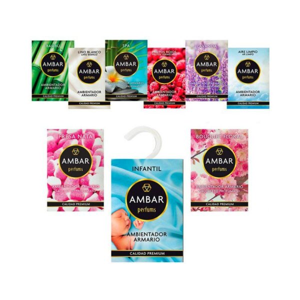 Pack économique - Mélange varié de 20 : Parfum d’armoire Ambar