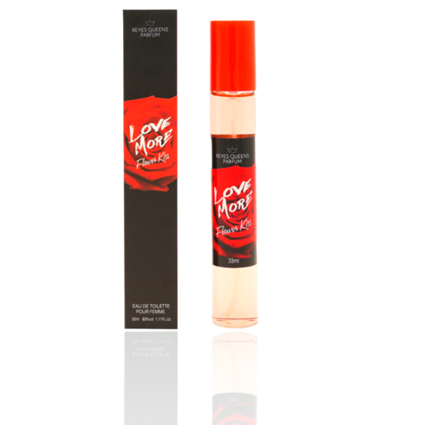 Lot de 10 : Eau de toilette générique femme Love More Flower Kiss - Reyes Queens 33ml