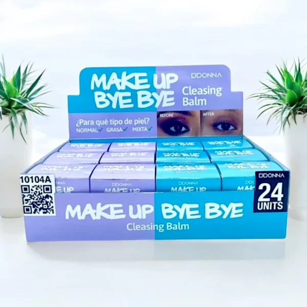 Présentoir de 24 : Baume Démaquillant "Make Up Bye Bye" – D'Donna