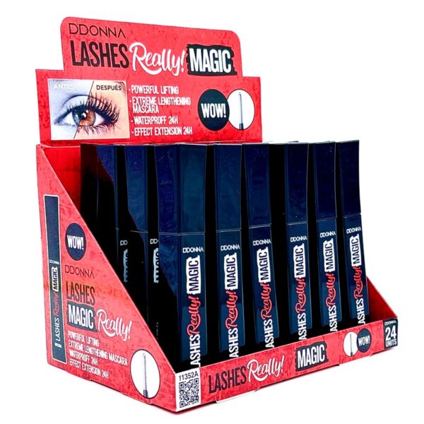 Présentoir de 24 Mascara Cils Magiques