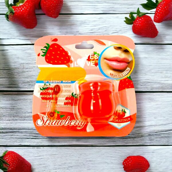 Pack de 12 : Masque pour les lèvres à la fraise - Yes Love
