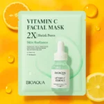 Pack de 6 : Masque Visage à la VITAMINE C. 30g – Bioaqua