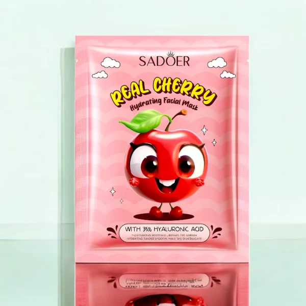 Boite de 12 : Masque Hydratant Cerise + Acide Hyaluronique 25g