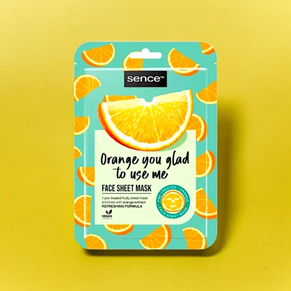 Mélange de 12 : Masques de visage à L'orange – Vitamine C