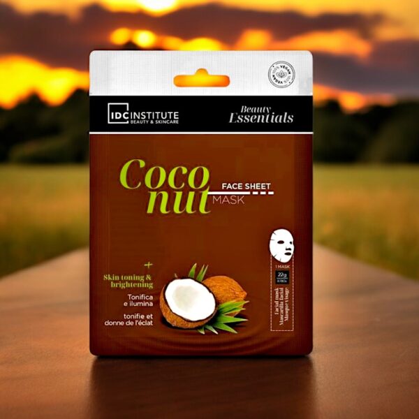 Mélange de 12 : Masques Visage végétalien, à l'extrait nourrissant de noix de coco - IDC Institute