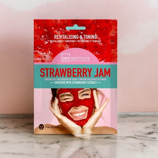 Mélange de 12 : Masques Visage Revitalisants et Toniques à la Confiture de Fraise - IDC Institute