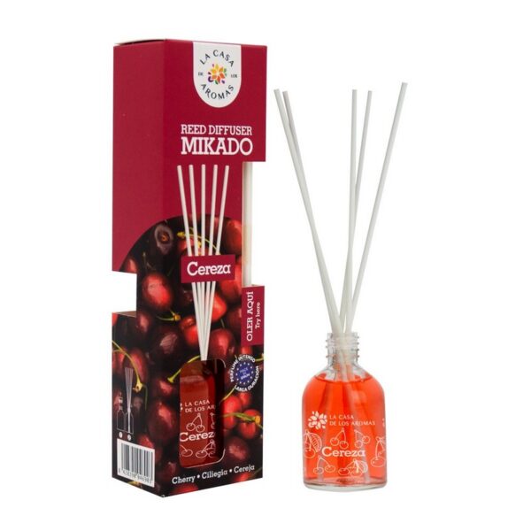 Carton de 6 Mikados 50ml Qualité premium - Cerise