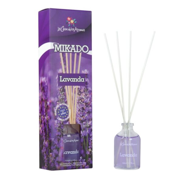 Carton de 6 Mikados 50ml Qualité premium - Lavande