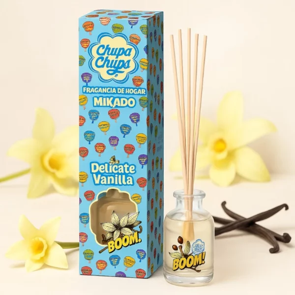 Lot de 24 : Mikado Chupa Chups Delicate Vanille 30ml