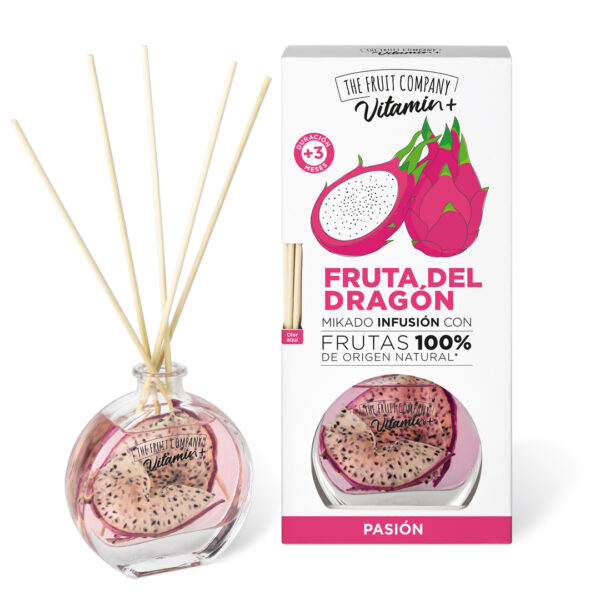 Pack de 10 : Mikado infusion fruits du dragon  Vitamin+ 100% d'origine naturelle