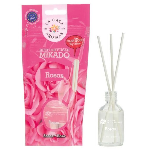 Carton de 12 Mikados 30ml Qualité premium - Rose
