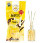 Carton de 12 Mikados 30ml Qualité premium - Vanille