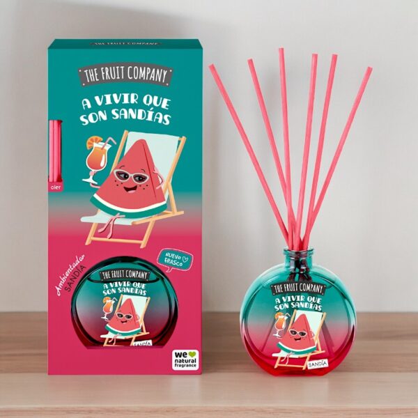 Lot de 10 : Mikado longue durée - Pastèque