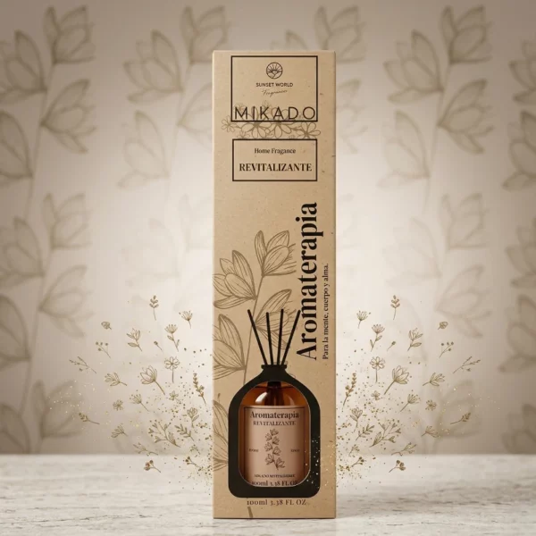 Diffuseurs de Parfum Mikado Revitalisant - SUNSET WORLD