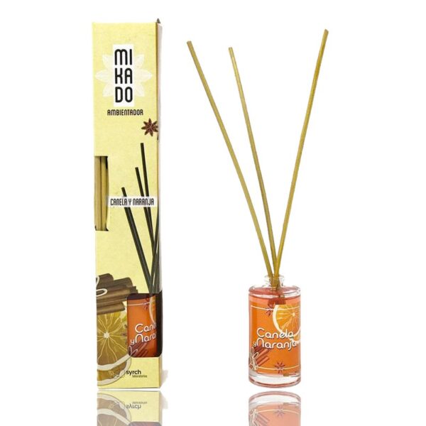 Lot de 5 Mikados Cannelle-Orange - Syrch