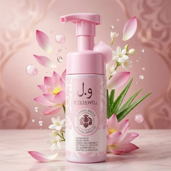 🌸 Mousse Nettoyante Visage – Leticia Well