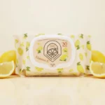 🍋Carton de 12 : Lingettes Démaquillantes USHAS à la Vitamine C 🍋