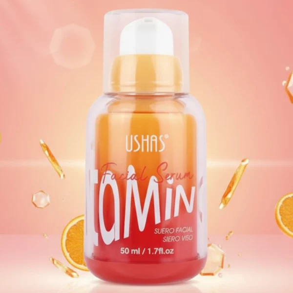 🍊Lot de 12 : Sérum Visage USHAS à la Vitamine C 🍊