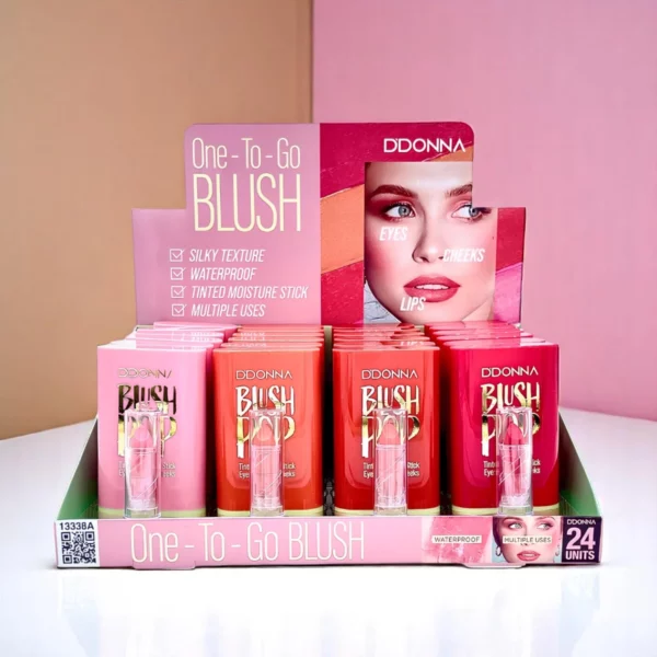 D'Donna | Blush 3 en 1 en Stick ONE-TO-GO | Présentoir x24